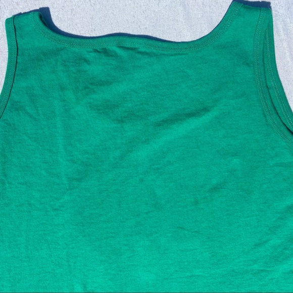Vintage emerald green Waikiki Beach Hawaii tank top size XL - Picture 5 of 9
